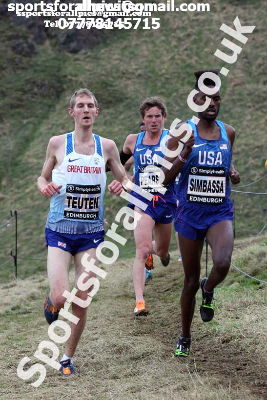 Simplyhealth Great Edinburgh XCountry men, 2018 Simplyhealth Great Edinburgh International XCountry. Photo: David T. Hewitson/Sports for All Pics
